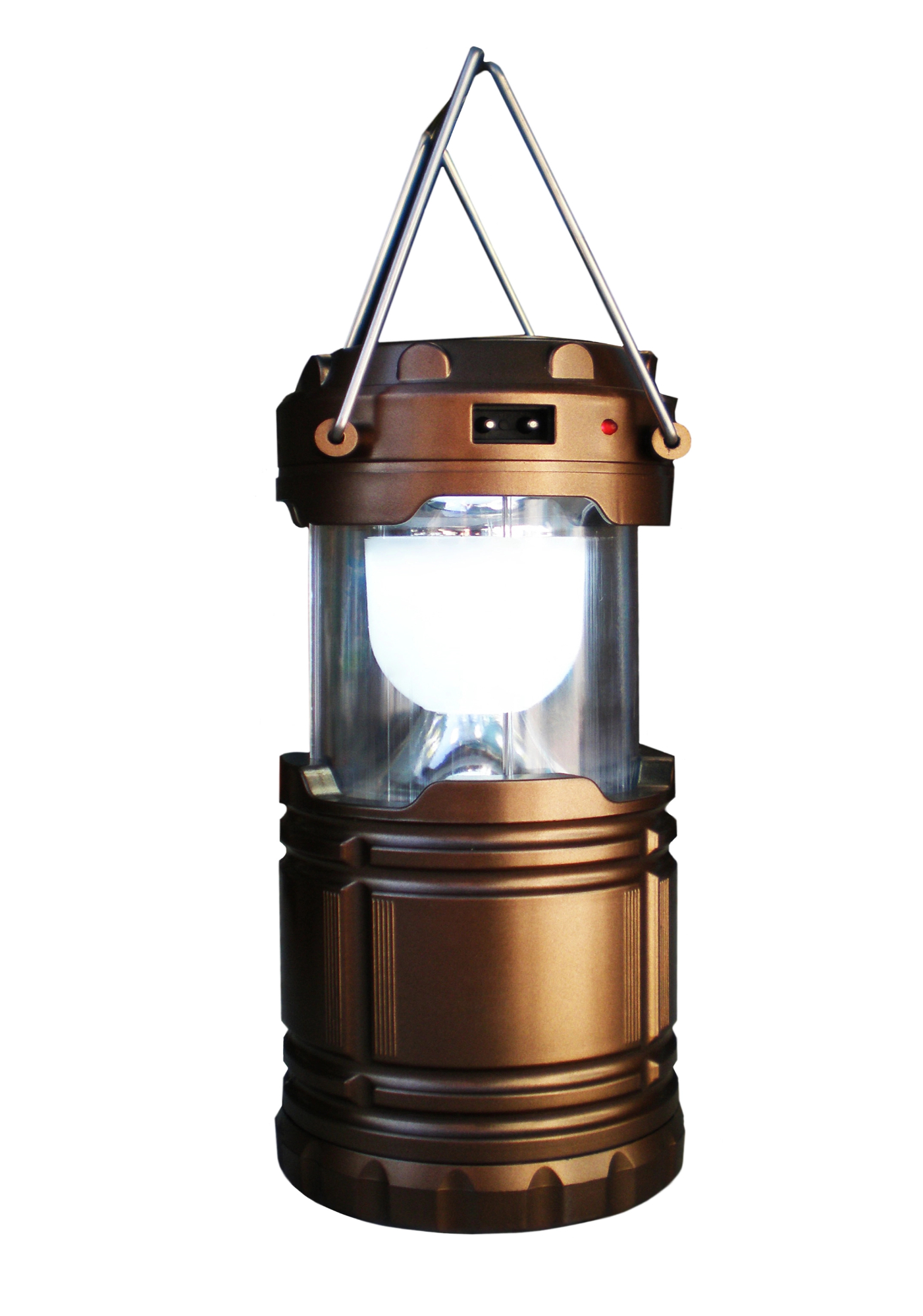 Toplino na terasi so ji ustvarile lanterne na baterije